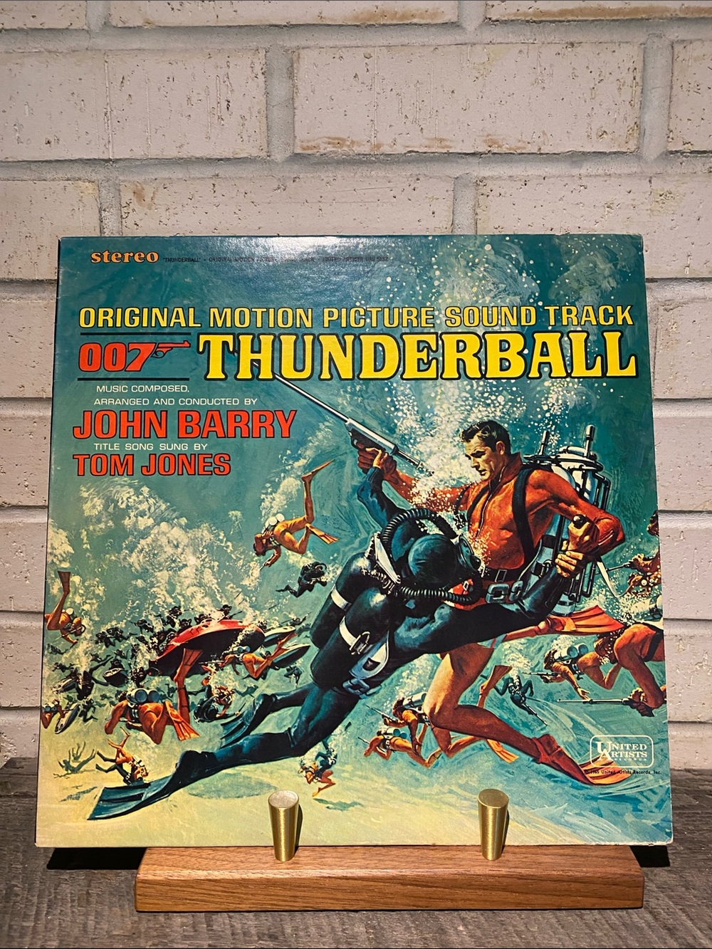 Thunderball Original Motion Picture Soundtrack Vinyl. Original 60s pressing.